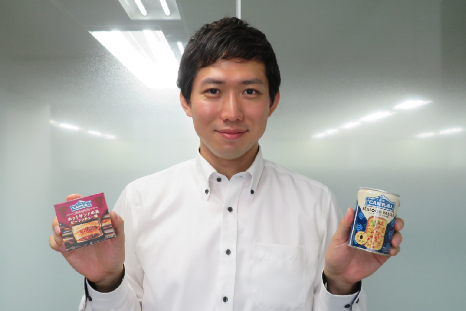 “CAN”Pの達人 開発担当者の写真