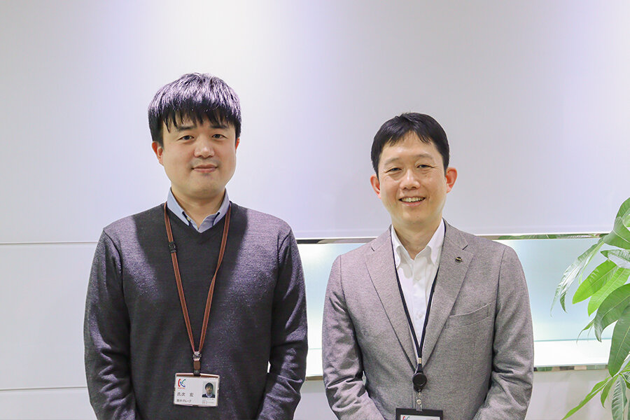 ぐるっぱ担当者の古川さんと氏次さんの写真