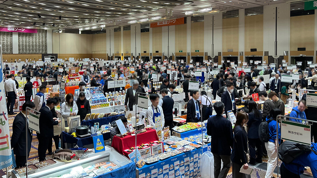 展示商談会の写真