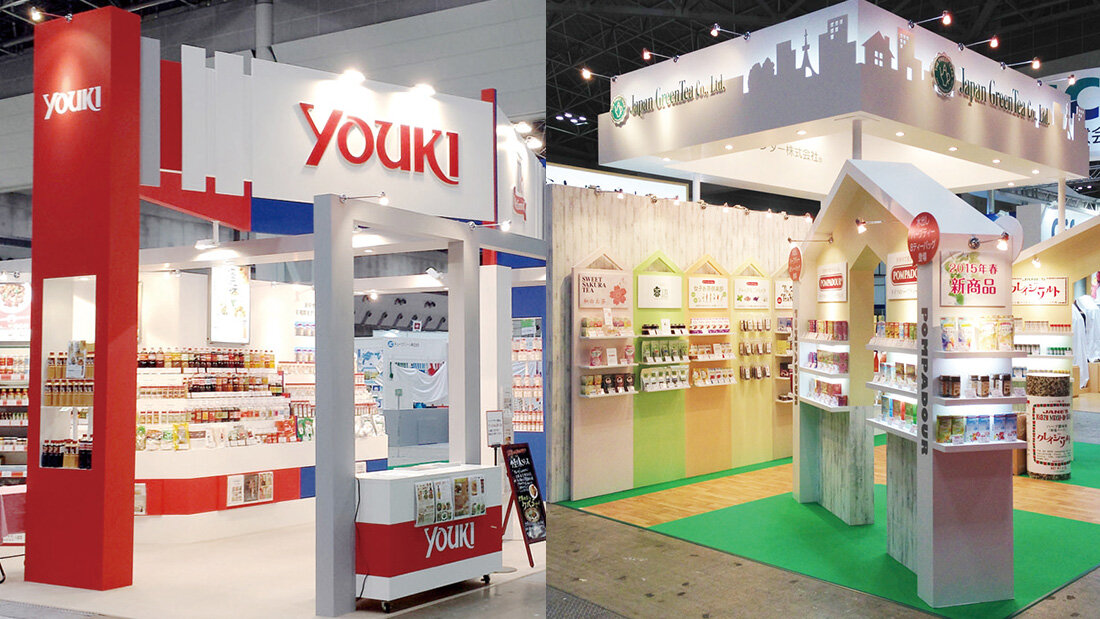 展示会会場の写真