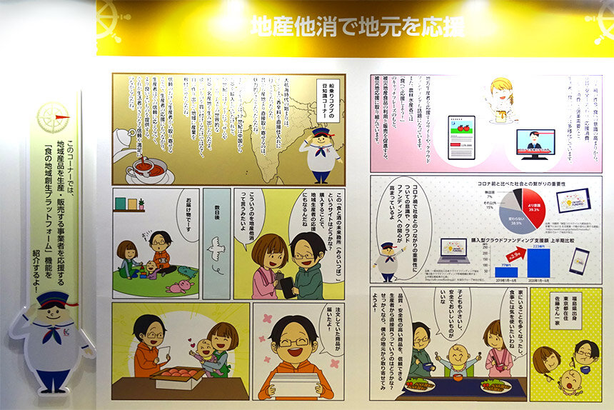 テーマ6：地産他消で地元を応援のイメージ写真