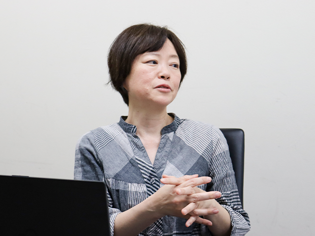 人事総務部 保健師 古賀 美紀さんの写真