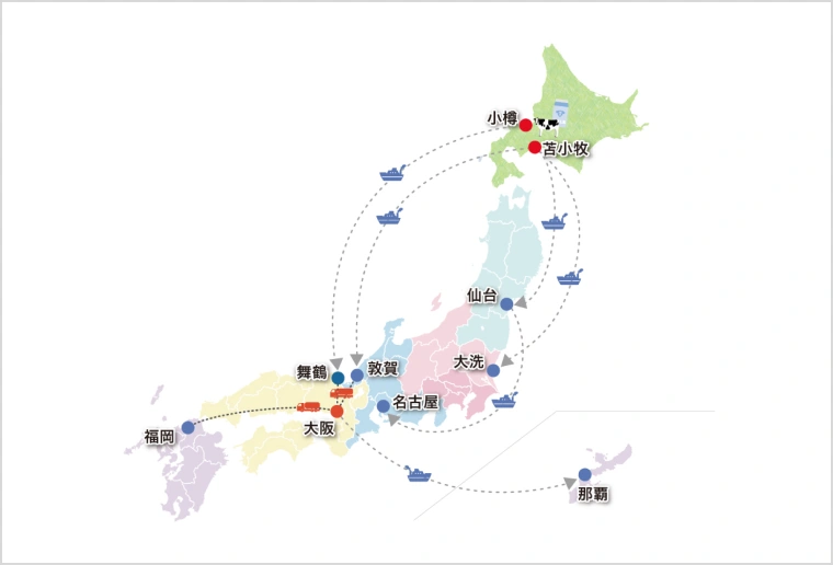 生産者と食卓を鮮度でつなぐネットワークのイメージ画像