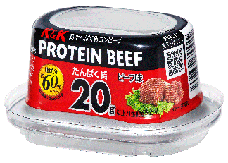 K&K 高たんぱく質コンビーフ PROTEIN BEEF