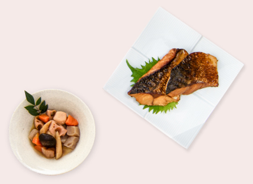 惣菜皿盛りイメージ