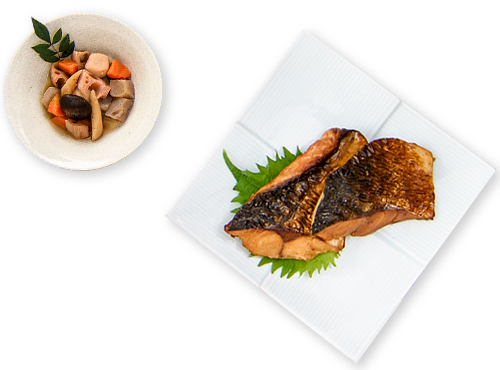 惣菜皿盛りイメージ