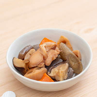 筑前煮盛り付け例