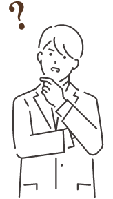 悩む女性のイラスト