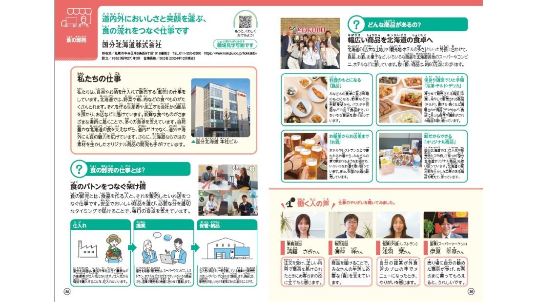 国分北海道　誌面の写真