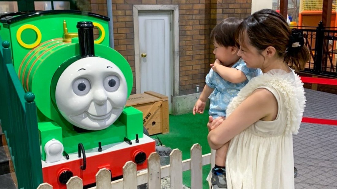 子どもとお出かけ時の写真