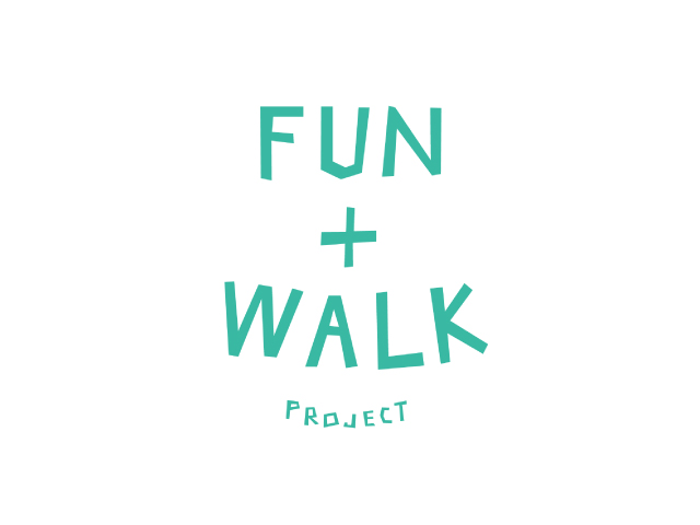 FUN＋WALK PROJECTのシンボルマーク