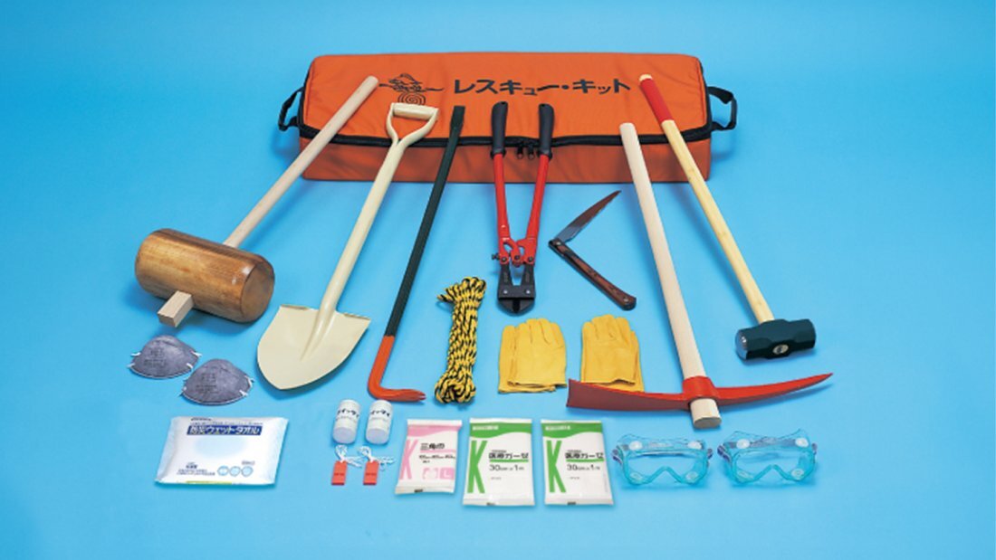 レスキューキットの写真