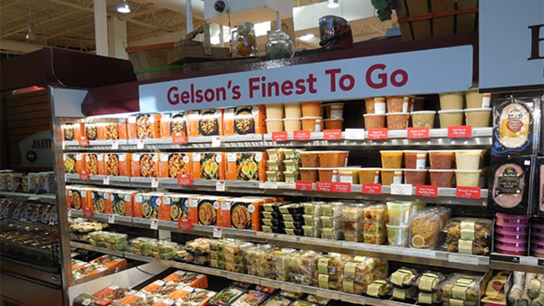 海外のスーパーの店内写真