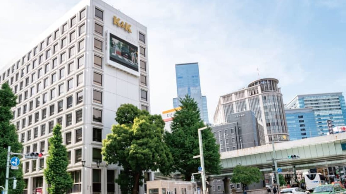 京橋側からの日本橋アドビジョンの画像