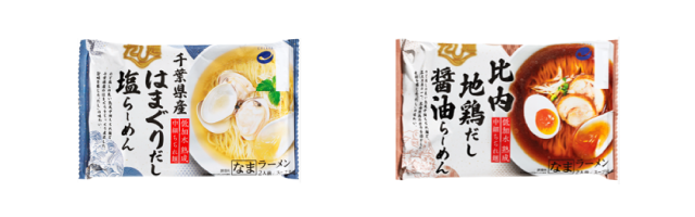 だし麺 千葉県産はまぐりだしとだし麺 比内地鶏だし醤油