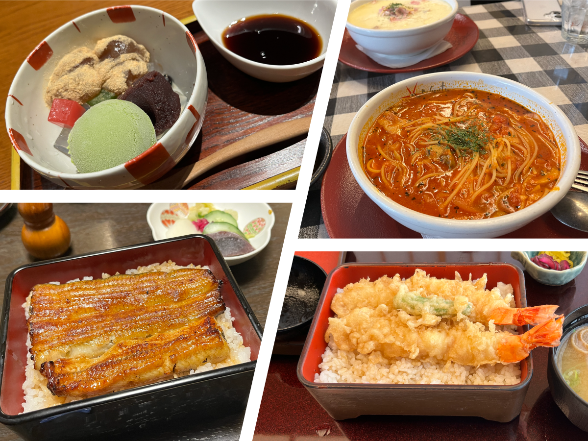 日本橋のいろんなランチ