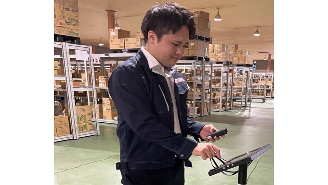 生産性管理システムの検証の写真