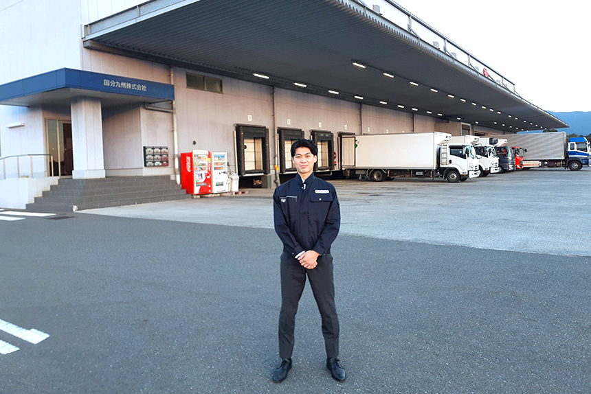 物流・システム部の緒方さん