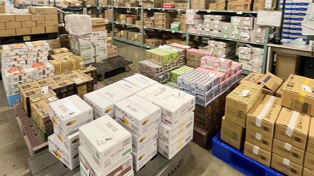 常温食品倉庫の写真