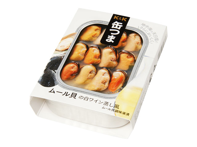 缶つま ムール貝の白ワイン蒸し風