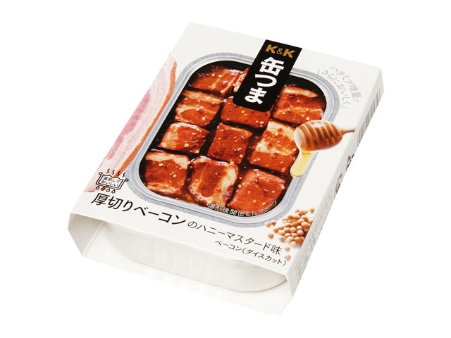 缶つま 厚切りベーコンのハニーマスタード
