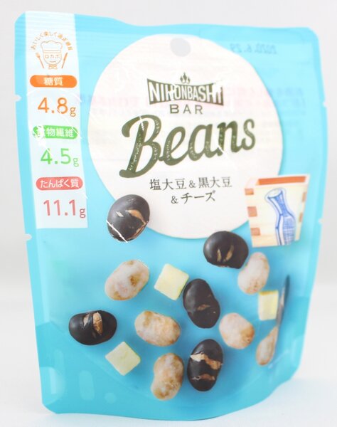 Nihonbashi Bar Beans 塩大豆&黒大豆&チーズ