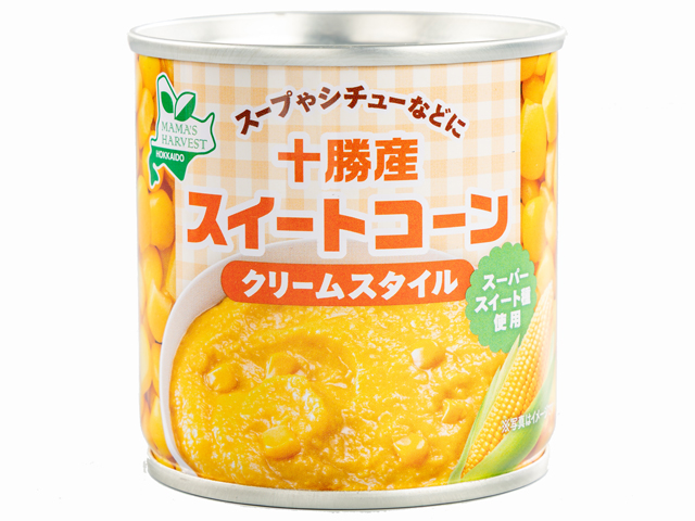 MAMA'S HARVEST 十勝産スイートコーン クリームスタイル