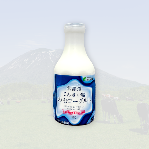 新札幌乳業 北海道てんさい糖のむヨーグルト（500g）