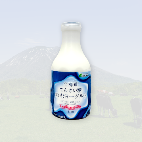 新札幌乳業 北海道てんさい糖のむヨーグルト(500g)