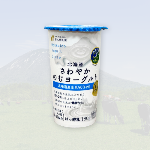 新札幌乳業 北海道さわやかのむヨーグルト（180g）